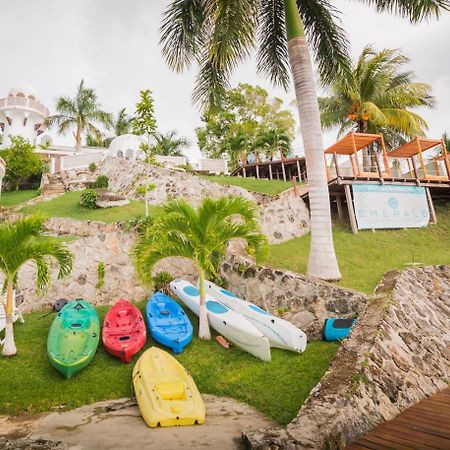 Hotel Villa Esmeralda Bacalar Bagian luar foto