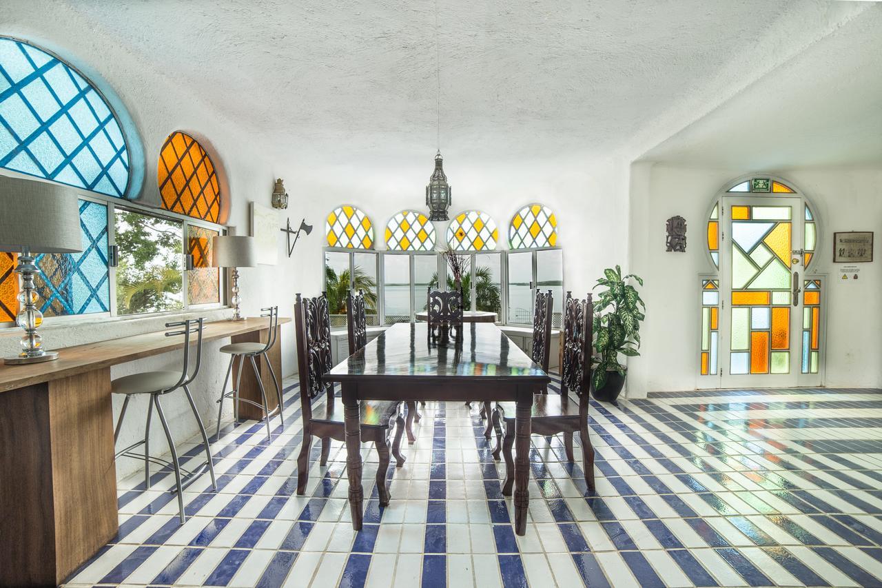 Hotel Villa Esmeralda Bacalar Bagian luar foto
