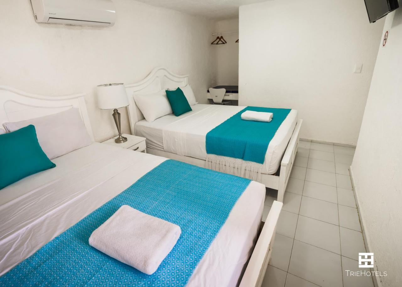Hotel Villa Esmeralda Bacalar Bagian luar foto
