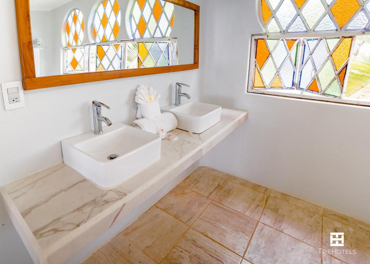 Hotel Villa Esmeralda Bacalar Bagian luar foto